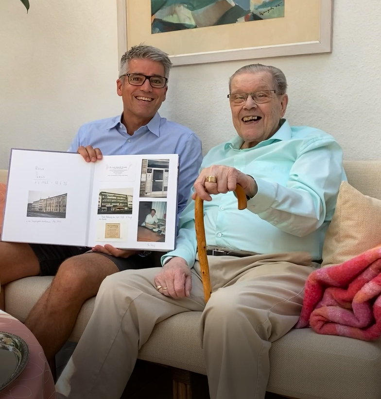 Besuch bei Herrn Dr. Grueter